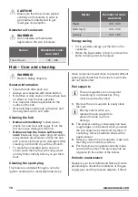 Preview for 10 page of Zanussi ZCG91246 User Manual