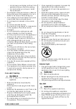 Preview for 5 page of Zanussi ZCG92246 User Manual