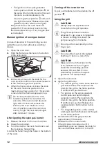 Предварительный просмотр 12 страницы Zanussi ZCG92246 User Manual