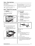 Preview for 13 page of Zanussi ZCG92386 User Manual