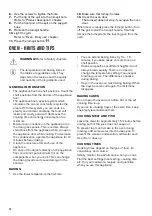 Предварительный просмотр 14 страницы Zanussi ZCG94396XA User Manual