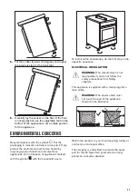 Предварительный просмотр 27 страницы Zanussi ZCG94396XA User Manual