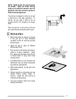 Предварительный просмотр 11 страницы Zanussi ZCGHL54 User Manual