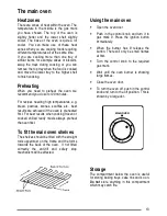 Предварительный просмотр 13 страницы Zanussi ZCGHL54 User Manual