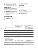 Preview for 22 page of Zanussi ZCI660MBC User Manual