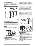 Предварительный просмотр 23 страницы Zanussi ZCI68300BA User Manual