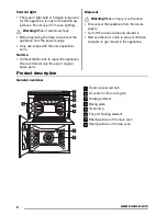 Предварительный просмотр 6 страницы Zanussi ZCI68300WA User Manual