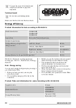 Preview for 24 page of Zanussi ZCK68300B User Manual