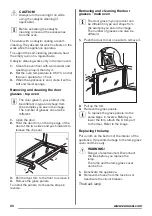 Предварительный просмотр 20 страницы Zanussi ZCK68300W User Manual