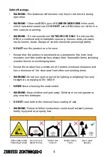 Preview for 4 page of Zanussi ZCKTBBQ22-C Manual & Safety Instructions