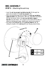 Preview for 12 page of Zanussi ZCKTBBQ22-C Manual & Safety Instructions