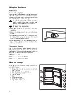 Preview for 6 page of Zanussi ZCL 56 Instruction Book