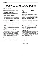 Предварительный просмотр 29 страницы Zanussi ZCM 32 T Instruction Booklet