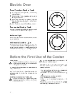 Preview for 6 page of Zanussi ZCM 611 Instruction Booklet