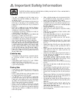 Предварительный просмотр 2 страницы Zanussi ZCM 6605 Instruction Booklet