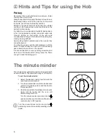 Предварительный просмотр 6 страницы Zanussi ZCM 6605 Instruction Booklet