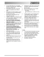 Preview for 3 page of Zanussi ZCM561MW1 Operating & Installation Instructions Manual