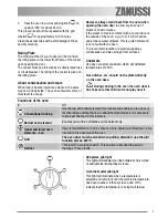 Preview for 5 page of Zanussi ZCM561MW1 Operating & Installation Instructions Manual