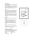 Предварительный просмотр 17 страницы Zanussi ZCM930X Instruction Booklet