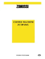 Zanussi ZCOF636X Instruction Book preview