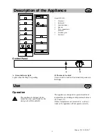 Предварительный просмотр 4 страницы Zanussi ZCR135R Instruction Booklet