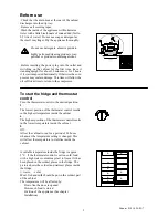 Предварительный просмотр 5 страницы Zanussi ZCR135R Instruction Booklet