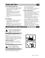 Предварительный просмотр 7 страницы Zanussi ZCR135R Instruction Booklet