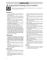 Preview for 2 page of Zanussi ZCS 6603 Instruction Booklet