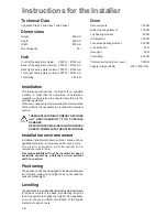 Preview for 18 page of Zanussi ZCS 6603 Instruction Booklet