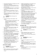 Предварительный просмотр 5 страницы Zanussi ZCV46200BA User Manual