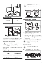 Предварительный просмотр 19 страницы Zanussi ZCV46200BA User Manual