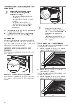 Предварительный просмотр 12 страницы Zanussi ZCV46250BA User Manual