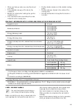 Предварительный просмотр 23 страницы Zanussi ZCV46250BA User Manual