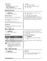 Предварительный просмотр 7 страницы Zanussi ZCV551MW User Manual