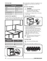 Предварительный просмотр 18 страницы Zanussi ZCV551MW User Manual