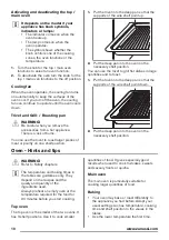 Preview for 10 page of Zanussi ZCV554MN User Manual