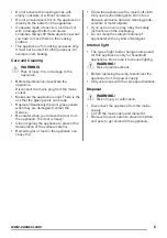 Предварительный просмотр 5 страницы Zanussi ZCV554MW User Manual