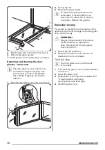 Предварительный просмотр 16 страницы Zanussi ZCV554MW User Manual