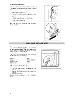 Preview for 15 page of Zanussi ZCV5600 Instruction Book