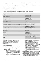 Preview for 20 page of Zanussi ZCV66000WA User Manual