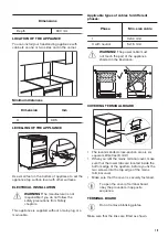 Preview for 19 page of Zanussi ZCV660TRXE User Manual