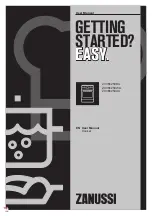 Zanussi ZCV66250BA User Manual preview