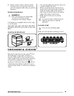 Preview for 19 page of Zanussi ZCV668MW User Manual