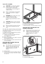 Предварительный просмотр 18 страницы Zanussi ZCV66AEWC User Manual