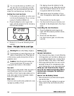 Preview for 12 page of Zanussi ZCV68310WA User Manual