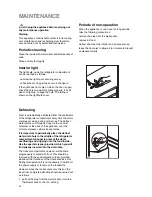 Предварительный просмотр 7 страницы Zanussi ZD 17/5 RM Instruction Booklet