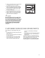 Предварительный просмотр 8 страницы Zanussi ZD 17/5 RM Instruction Booklet