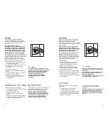 Preview for 20 page of Zanussi ZD 18/5 R Instruction Booklet