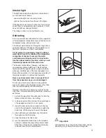 Предварительный просмотр 7 страницы Zanussi ZD 19/5 DAC Instruction Booklet