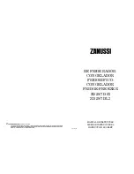 Zanussi ZD 29/7 DS3 Instruction Booklet preview